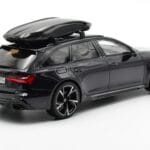 Audi RS6 C8 Avant Mythos Черен с Карбонов Покрив Азиатско Издание GT Spirit 1:18
