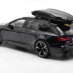 Audi RS6 C8 Avant Mythos Черен с Карбонов Покрив Азиатско Издание GT Spirit 1:18