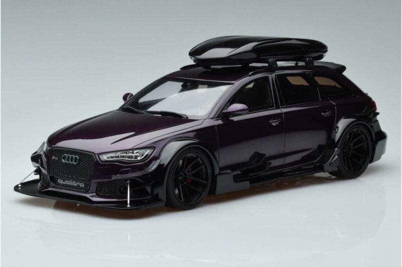 Audi RS6 C7 Avant с Body Kit Лилав GT Spirit 1:18