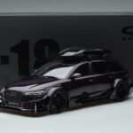 Audi RS6 C7 Avant с Body Kit Лилав GT Spirit 1:18