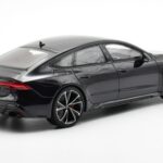 Audi RS7 C8 Sportback Mythos Черен Азиатско Издание GT Spirit 1:18