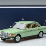 Mercedes 200 W123 Зелен Norev 1:18