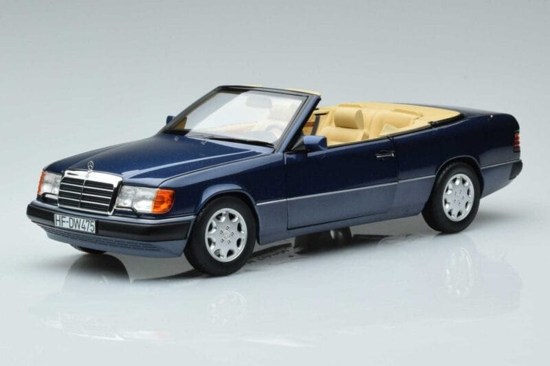 Mercedes 300 CE-24 A124 Кабриолет Nautical Blue Лимитирана Серия Norev 1:18