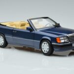 Mercedes 300 CE-24 A124 Кабриолет Nautical Blue Лимитирана Серия Norev 1:18