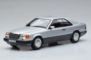 Mercedes 300 CE-24 C124 Купе Сребрист Norev 1:18