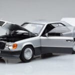Mercedes 300 CE-24 C124 Купе Сребрист Norev 1:18