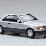 Mercedes 300 CE-24 C124 Купе Сребрист Norev 1:18