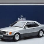 Mercedes 300 CE-24 C124 Купе Сребрист Norev 1:18