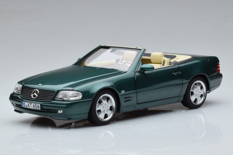 Mercedes SL500 R129 Зелен Металик Norev 1:18