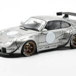Porsche 911 993 RWB Silver Phantom Азиатско Издание GT Spirit 1:18