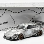 Porsche 911 993 RWB Silver Phantom Азиатско Издание GT Spirit 1:18