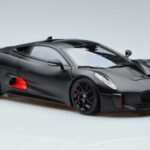 Jaguar Jaguar C-X75 Kupe Cheren Almost Real 1:18 1:18 Метал