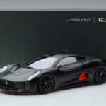 Jaguar Jaguar C-X75 Kupe Cheren Almost Real 1:18 1:18 Метал