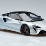 McLaren McLaren Artura Kupe Srebrist GT Spirit 1:18 1:18 Смола