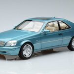 Mercedes Mercedes CL600 C140 Син Металик Norev 1:18 1:18 Метал