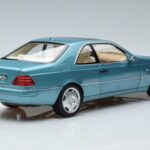 Mercedes Mercedes CL600 C140 Син Металик Norev 1:18 1:18 Метал
