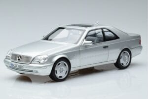 Mercedes CL600 C140 Сребърен Металик Norev 1:18