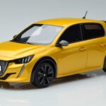 Peugeot Peugeot 208 GT Line Жълт Otto 1:18 1:18 Смола