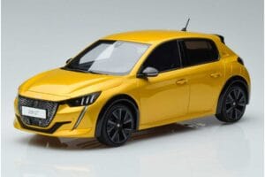 Peugeot 208 GT Line Жълт Otto 1:18