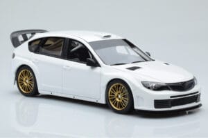 Subaru Impreza WRX STI R205 С Персонализирани Части Бял Otto 1:18 OT1037 Смола — снимка 4 от 6