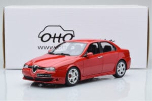 Alfa Romeo 156 GTA Червен Otto 1:18 OT1017 Смола — снимка 6 от 6