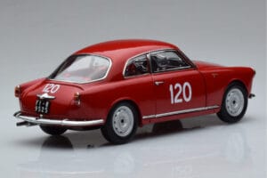 Alfa Romeo Giulietta SV #120 Mille Miglia 1956 Kyosho 1:18 08957A Метал — снимка 3 от 9