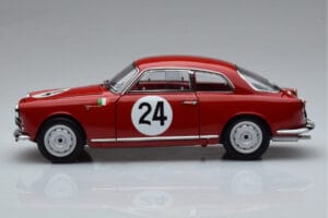 Alfa Romeo Giulietta SV #24 Targa Florio 1958 Kyosho 1:18 08957B Метал — снимка 4 от 9
