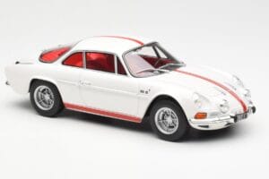 Alpine A110 1600S Бял Norev 1:18 185303 Метал — снимка 4 от 6