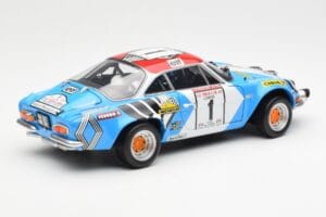 Alpine A110 1600S #1 Nicolas / Vial Winner Tour de Corse 1973 Kyosho 1:18 08485A Метал — снимка 3 от 8