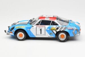 Alpine A110 1600S #1 Nicolas / Vial Winner Tour de Corse 1973 Kyosho 1:18 08485A Метал — снимка 4 от 8
