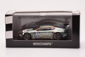 Aston Martin DBRS9 BMS Scuderia Italia #23 Zani / Mugelli FIA GT3 European Championship Spa 2006 Minichamps 1:43 400061323 Ме — снимка 4 от 4