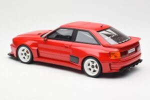 Audi 80 B4 Coupe Prior Design RS2 Червен Otto 1:18 OT1068 Смола — снимка 5 от 6