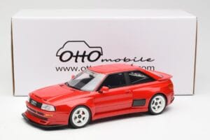 Audi 80 B4 Coupe Prior Design RS2 Червен Otto 1:18 OT1068 Смола — снимка 6 от 6