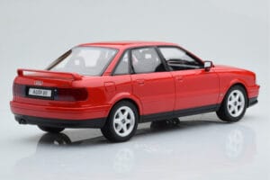 Audi 80 B4 Quattro Competition Laser Червен Otto 1:18 OT355 Смола — снимка 2 от 6