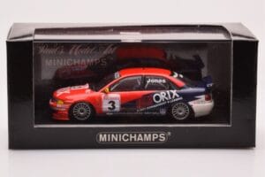 Audi A4 B5 #3 Team Orix Jones Australian Touring Champion 1997 Minichamps 1:43 430961503 Метал — снимка 4 от 4