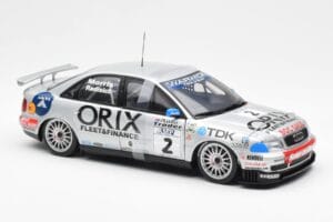 Audi A4 B5 Orix #2 P. Radisch 1998 UT Models 1:18 39872 Метал — снимка 4 от 6