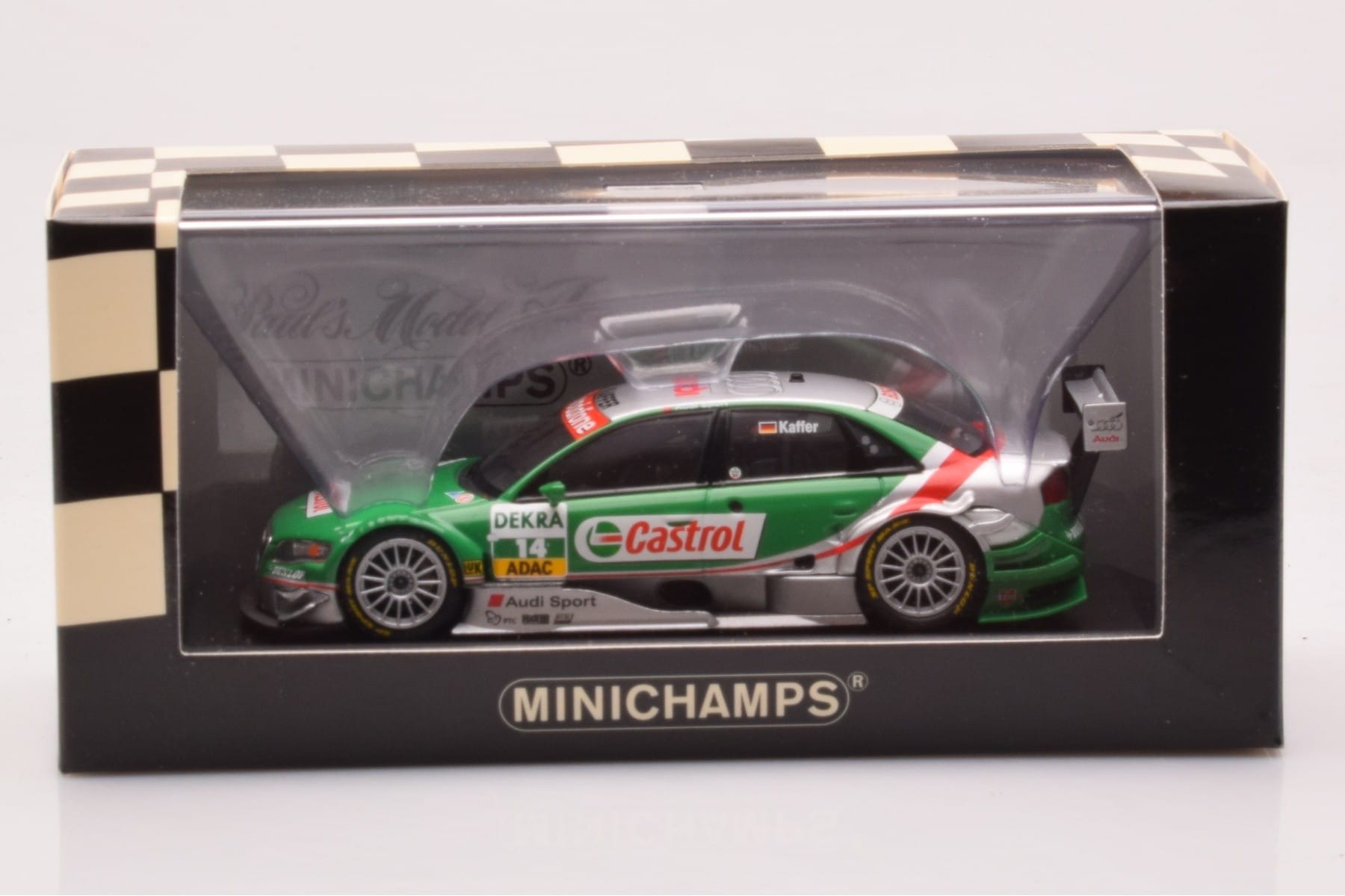 Audi A4 B7 DTM Team Phoenix #14 F. Kaffer DTM 2006 Minichamps 1:43 400061514 Метал — снимка 4 от 4