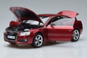 Audi A5 B8 Гранатено Червено Norev 1:18 188352 Метал — снимка 2 от 7