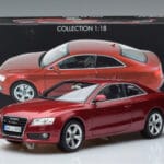 Audi A5 B8 Гранатено Червено Norev 1:18 188352 Метал - image 7 of 7