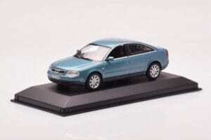 Audi A6 C5 Petrol Metallic Minichamps 1:43 AUDI-264448 Метал — снимка 2 от 4