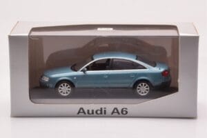 Audi A6 C5 Petrol Metallic Minichamps 1:43 AUDI-264448 Метал — снимка 4 от 4