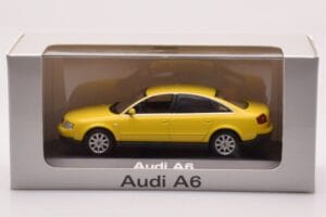 Audi A6 C5 Жълт Minichamps 1:43 IND47004 Метал — снимка 4 от 4