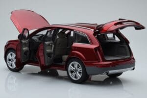 Audi Q7 4L Гранатово Червен Kyosho 1:18 09222R Метал — снимка 5 от 8
