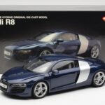 Audi R8 4.2 FSI V8 Син Kyosho 1:18 - image 8 of 8