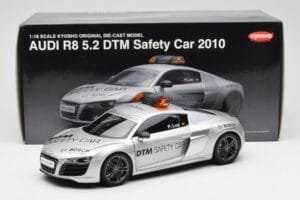 Audi R8 5.2 DTM Safety Car 2010 Kyosho 1:18 09216DTM Метал — снимка 8 от 8