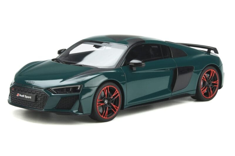 Audi R8 4S Green Hell Tioma Зелен GT Spirit 1:18 GT863 Смола
