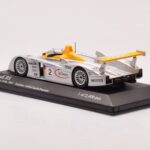 Audi R8 Infineon #2 L. Aiello / R. Capello / Pescatori 2nd Place 24 Hours of Le Mans 2001 Minichamps 1:43 - image 3 of 4
