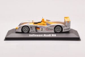Audi R8 Infineon #2 Winner ALMS Petit Le Mans 2002 Minichamps 1:43