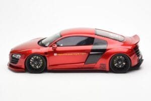 Audi R8 4S Liberty Walk Candy Червен GT Spirit 1:18 GT892 Смола — снимка 3 от 6