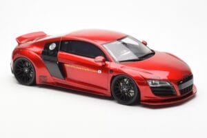 Audi R8 4S Liberty Walk Candy Червен GT Spirit 1:18 GT892 Смола — снимка 4 от 6